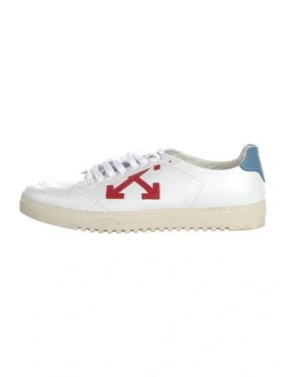 Pre-owned Off-white Vulcanized Sole Sneakers In White