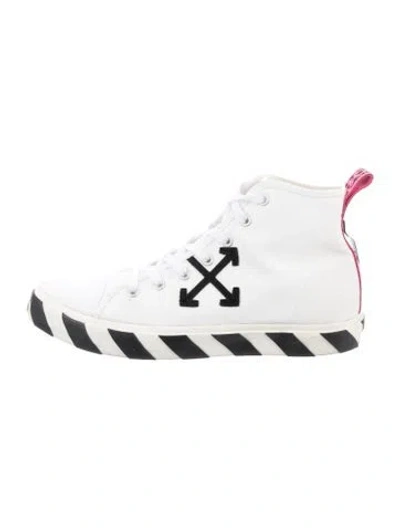 Pre-owned Off-white Vulcanized Sole Sneakers In White