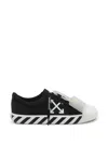 Off-white Stylish Sneaker With Unique Undercut Design In Black