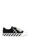 Off-white Stylish Sneaker With Unique Undercut Design In Black