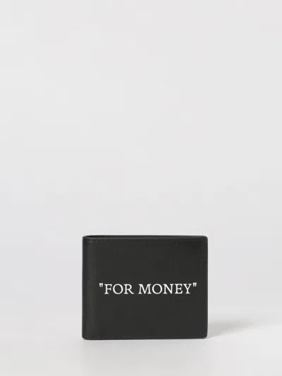 Off-white Wallet  Men Color Black