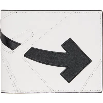 Off-white White & Black 'ooo Sneaker' Bifold Wallet