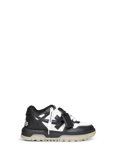 Off-white White And Black Out Of Office Chunky Varsity Sneakers