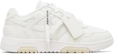 Off-white Out Of Office Slim Leather Sneakers In Multi