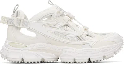 Off-white White 'be Right Back' Open Sneakers In Multi