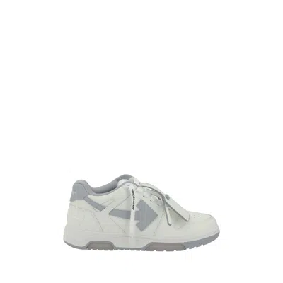 Off-white White Calf Leather Bos Taurus Low Top Sneakers