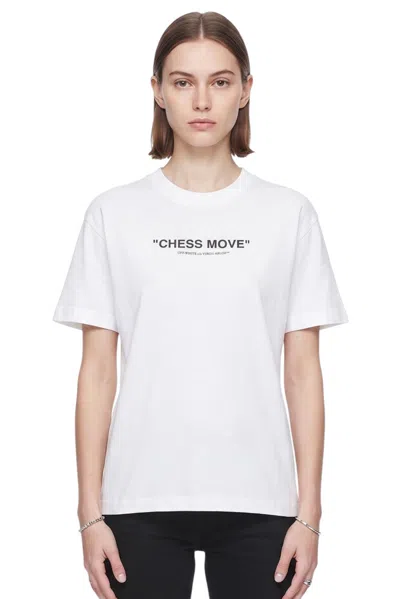 Off-white White Crew Neck T-shirt