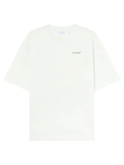 Off-white White Half Arrow Graphic Cotton T-shirt