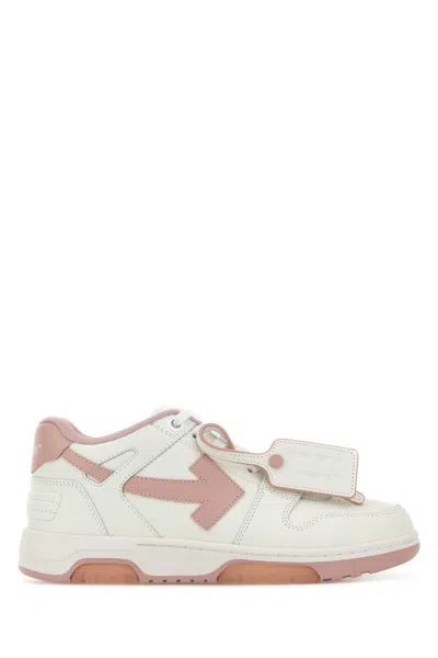 Off-white White Leather Out Of Office Sneakers