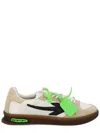 Off-white End Of Play Suede Overlay Sneakers In White