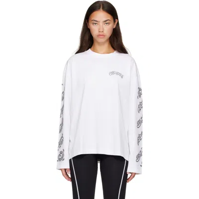 Off-white White Paisley Diags T-shirt