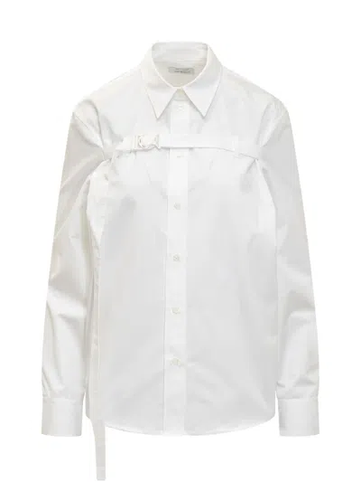 Off-white White Regular Solid Shirt
