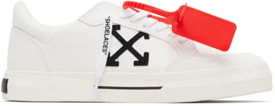Off-white New Low Vulcanized Canvas Sneakers In Multi