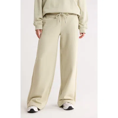 Off-white Wide Leg Sweatpants In Nude