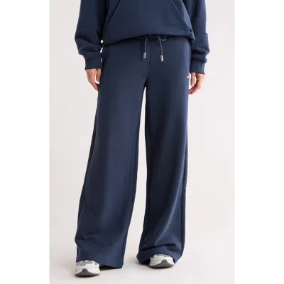 Off-white Wide Leg Sweatpants In Blue