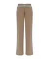 Off-white Spray-effect Track Pants In Neutral
