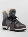 Off-white Winter Sneaker Boot Ankle Height Rubber In Gray
