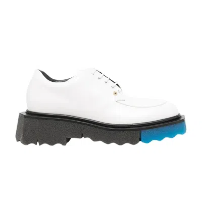 Pre-owned Off-white Wmns Calf Sponge Derby Sneaker 'white' | Women's Size 36