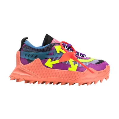 Pre-owned Off-white Wmns Odsy-1000 'violet Yellow' | Purple | Women's Size 37