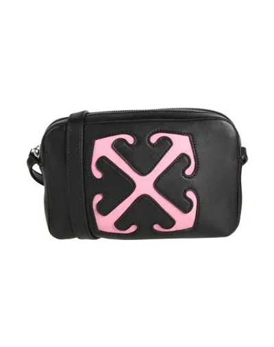 Off-white Woman Cross-body Bag Black Size - Lambskin