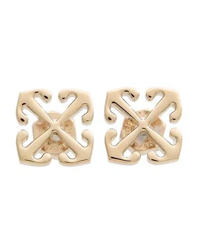 Off-white Woman Earrings Gold Size - Brass