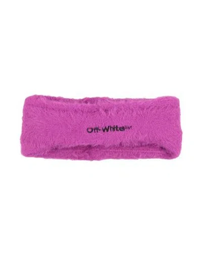 Off-white Woman Hair Accessory Mauve Size - Polyamide In Pink