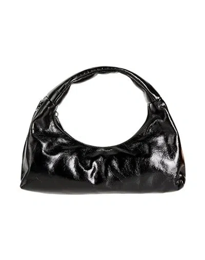 Off-white Woman Handbag Black Size - Leather
