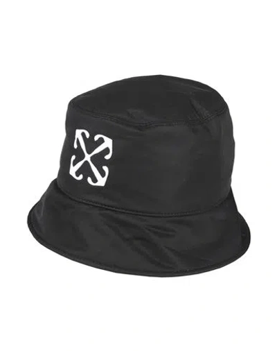 Off-white Woman Hat Black Size Onesize Polyamide