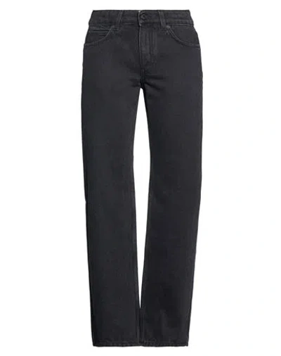 Off-white Woman Jeans Black Size 27 Cotton