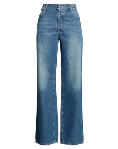 Off-white Woman Jeans Blue Size 27 Cotton