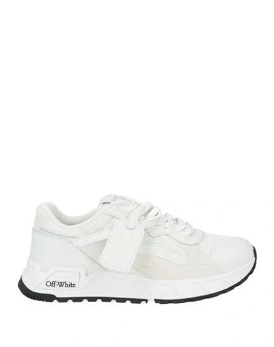 Off-white Woman Sneakers White Size 9 Leather