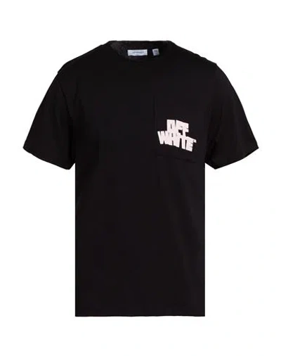 Off-white Woman T-shirt Black Size M Cotton