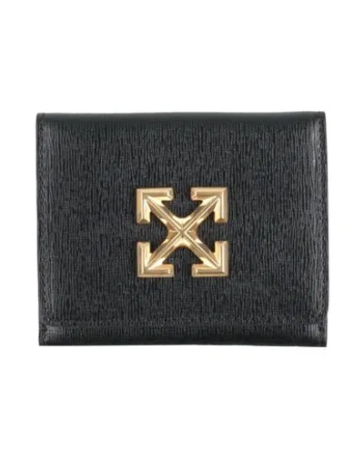 Off-white Woman Wallet Black Size - Leather