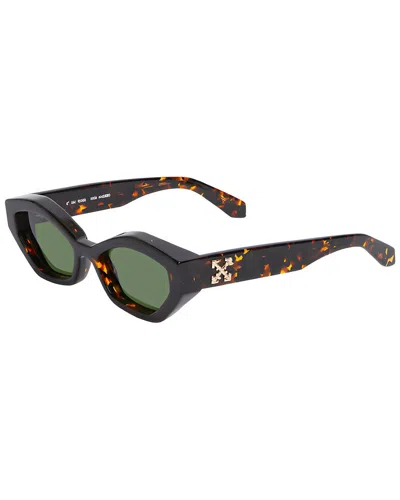 Off-white ™ Women's Hilo 55mm Sunglasses In Brown