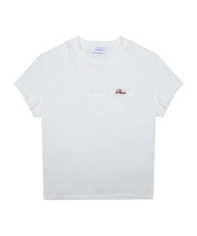Off-white Women's Jndl T-shirt In White