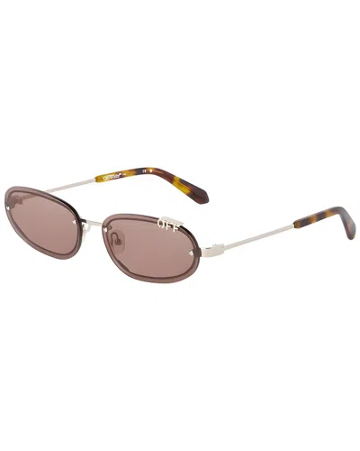 Off-white ™ Women's Miami 60mm Sunglasses In Brown