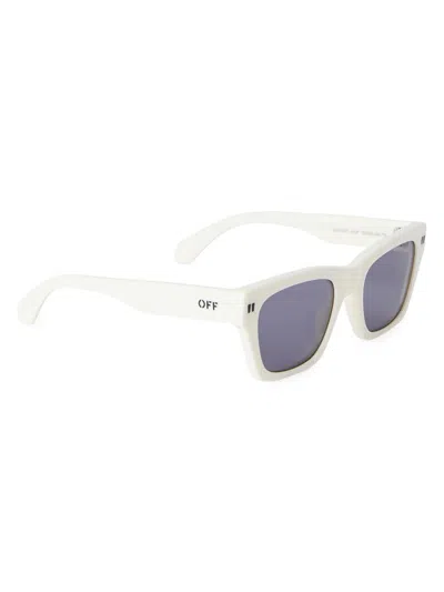 Off-white Women's Valdez 53mm Rectangular Sunglasses In White
