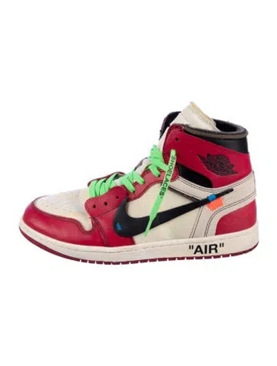 Pre-owned Off-white X Jordan 1 Retro High Chicago Sneakers In Multi