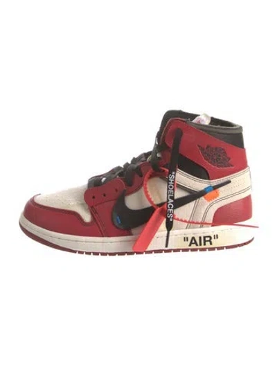 Pre-owned Off-white X Jordan 1 Retro Og 'chicago' Sneakers In Red