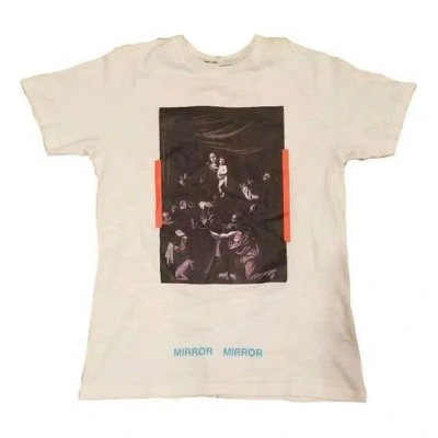 Off-white X Mca Figures Of Speech Caravaggio T-shirt 'white' In Neutral
