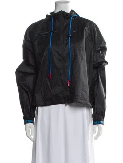 Pre-owned Off-white X Nike 2019 Nylon Jacket In Gray