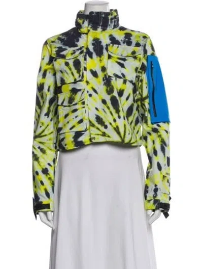 Pre-owned Off-white X Nike 2019 Printed Jacket In Green