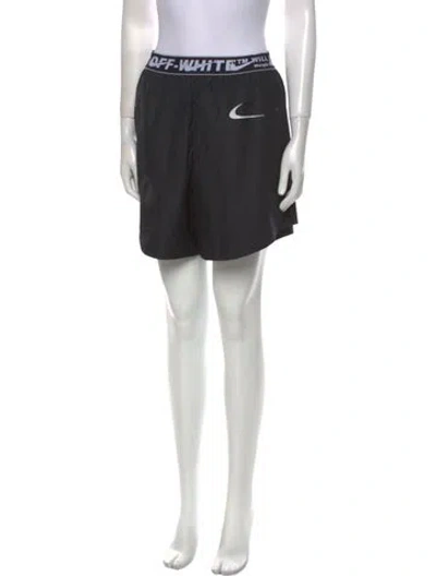 Pre-owned Off-white X Nike 2020 Knee-length Shorts In Black