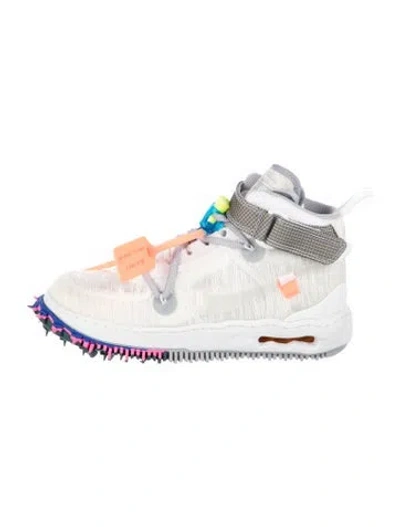 Pre-owned Off-white X Nike Air Force 1 Mid 'white' Sneakers