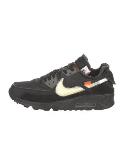 Pre-owned Off-white X Nike Air Max 90 'black' Sneakers