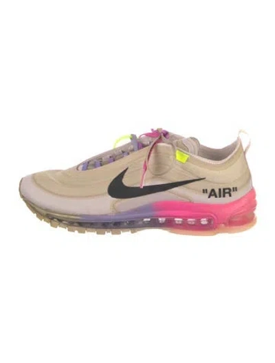 Pre-owned Off-white X Nike Air Max 97 Off-white Elemental Rose Serena Queen Sneakers In Neutral