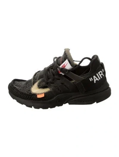 Pre-owned Off-white X Nike Air Presto (2018) Athletic Sneakers In Black
