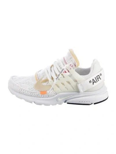 Pre-owned Off-white X Nike Air Presto Athletic Sneakers In White