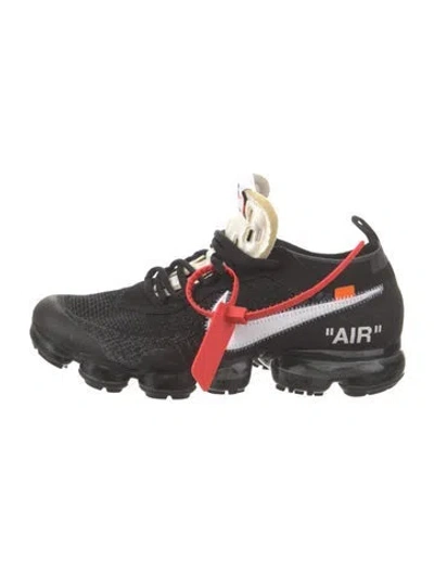Pre-owned Off-white X Nike Air Vapormax Athletic Sneakers In Black