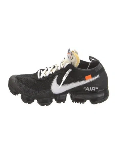 Pre-owned Off-white X Nike Air Vapormax Athletic Sneakers In Black
